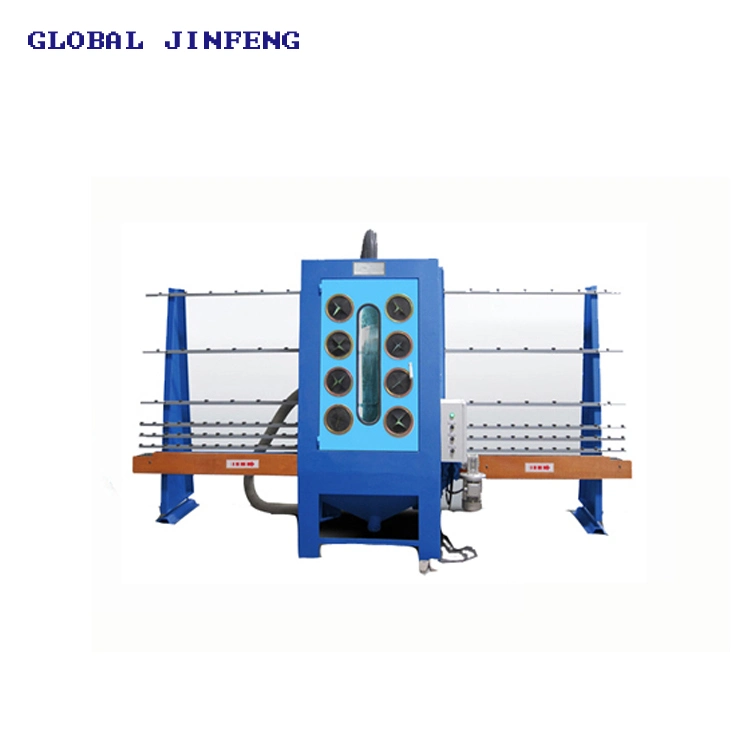 Manual Frosting Machine for Flat Glass with Sandblast Gun